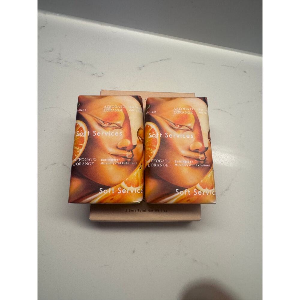 Soft Services Affogato L'Orange Buffing Bar (2-pack) - Picture 3 of 3